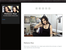 Tablet Screenshot of meloniemac.com